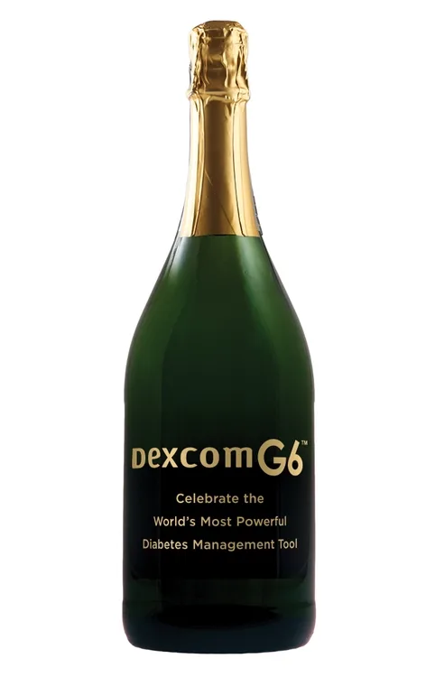 Etched CA Champagne Sparkling Wine 1.5L Bottle
