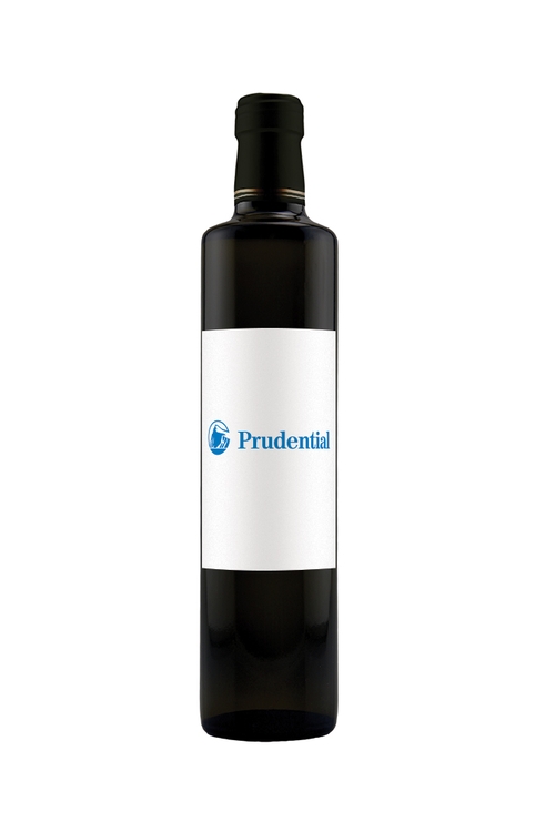 Labeled Balsamic Vinegar w/Full-Color Custom Label