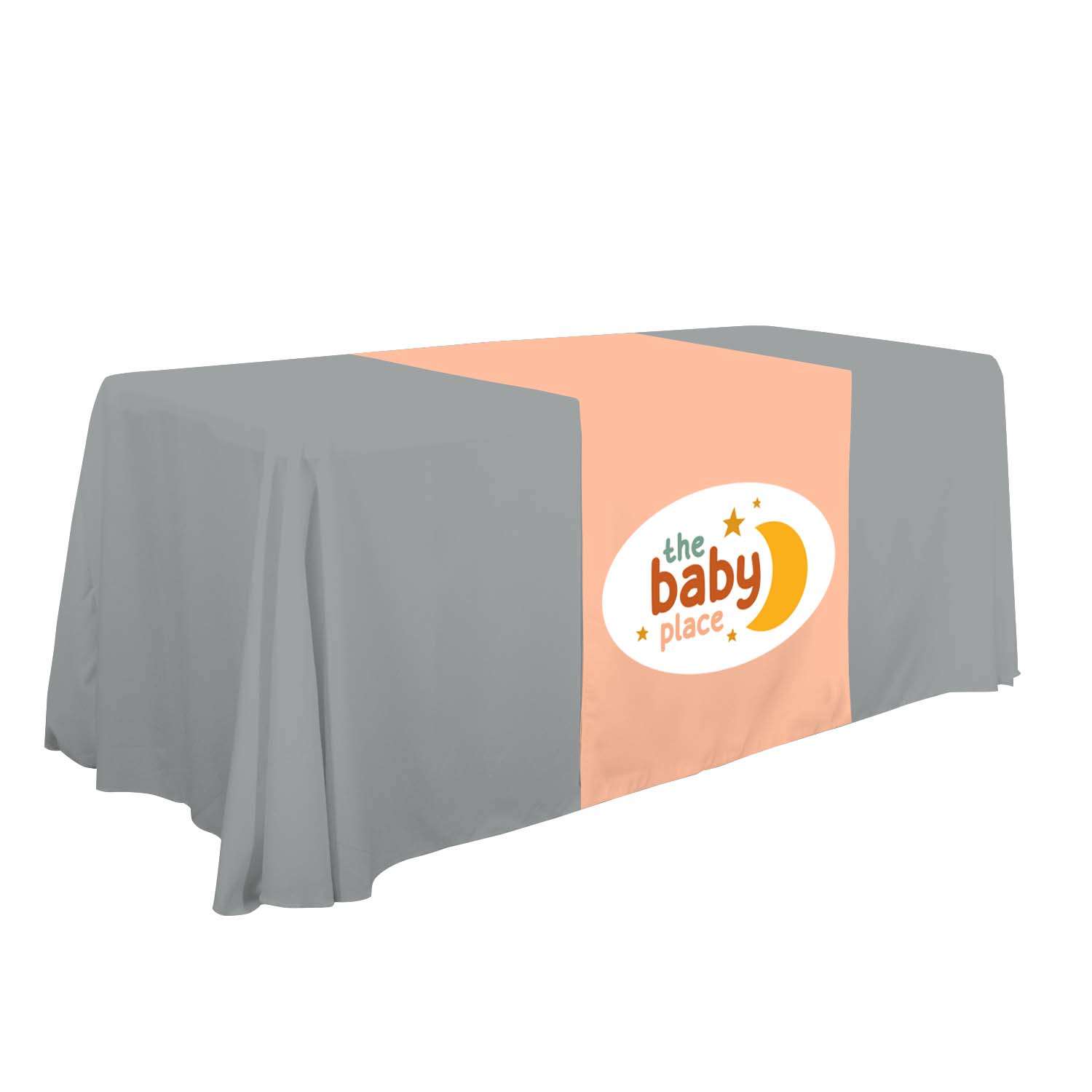 28" LazerLine Table Runner Full-Color Front Only view 2