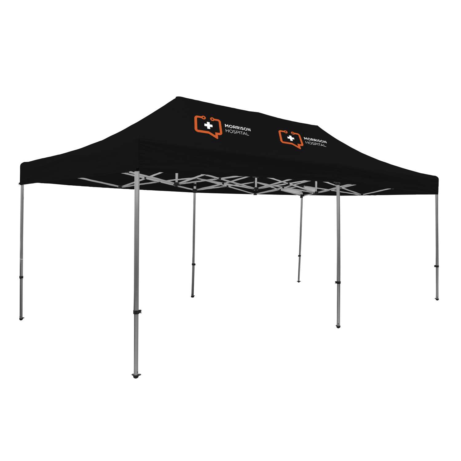 20' Premium Tent Kit (Imprinted, 2 Locations) view 2