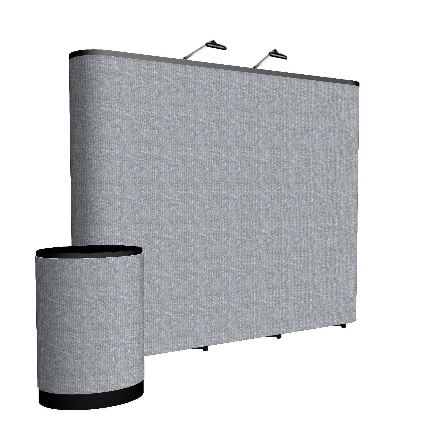 10' Straight ARISE Floor Display Kit (Fabric) view 2