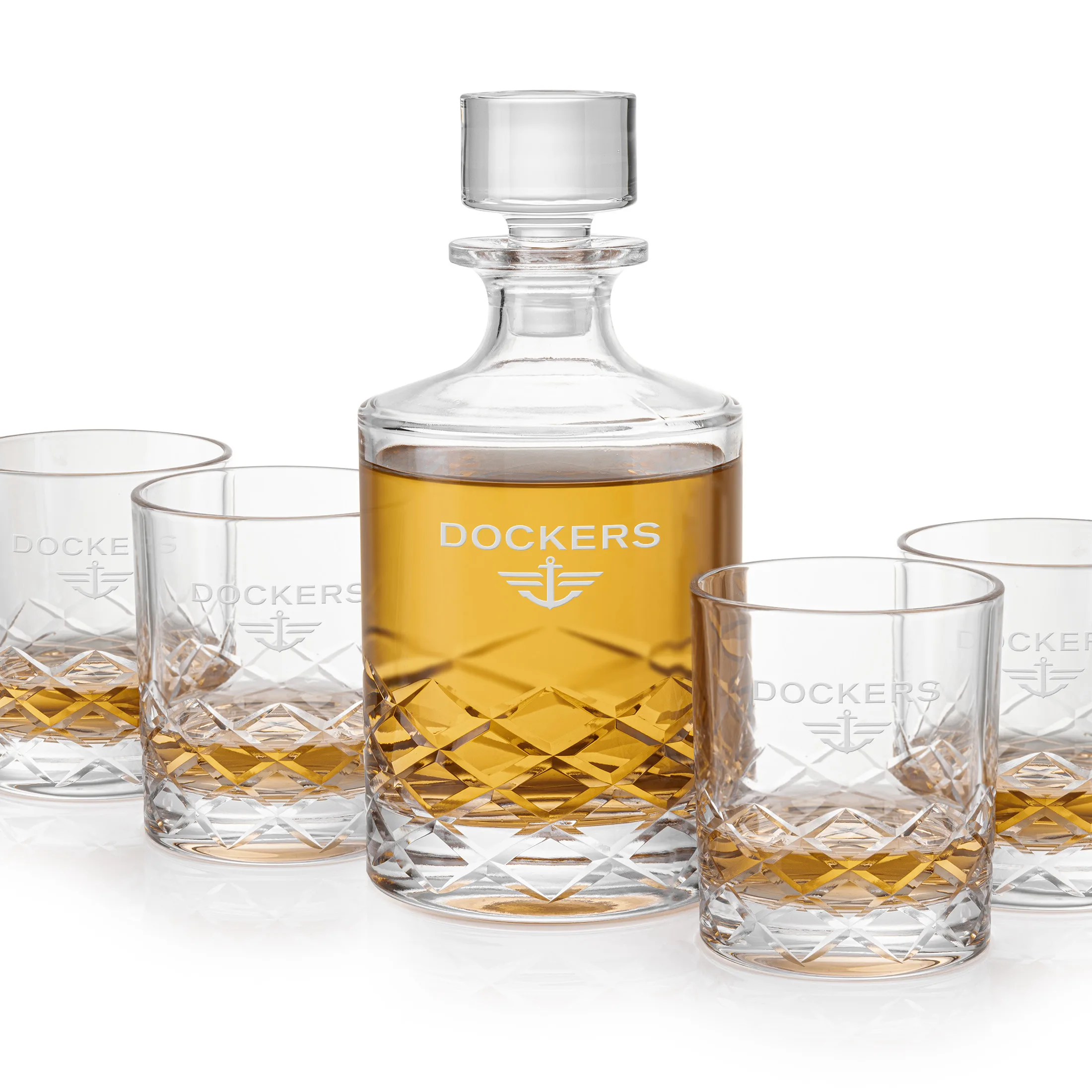 Decanter Set, Decanter & 4 OTR