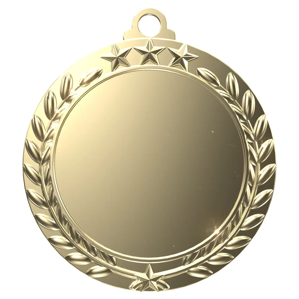 Vibraprint® Bright Star Wreath Insert Medallions (2-3/4") view 2