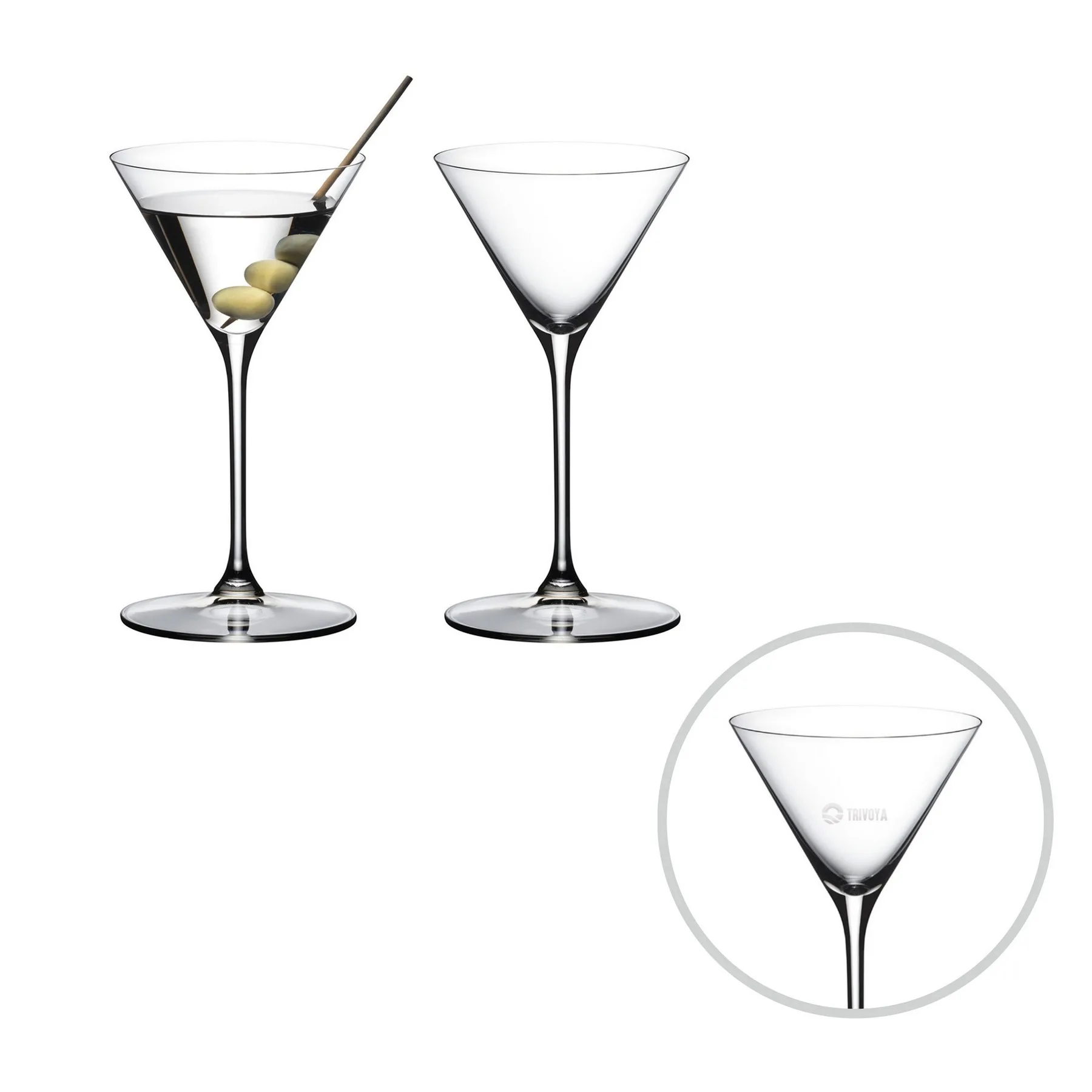 GRAPE at RIEDEL Glasses - Martini/Cocktail, Set of 2