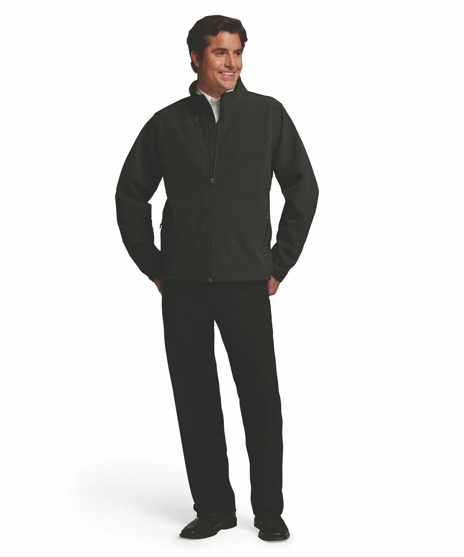 Black Blank Front