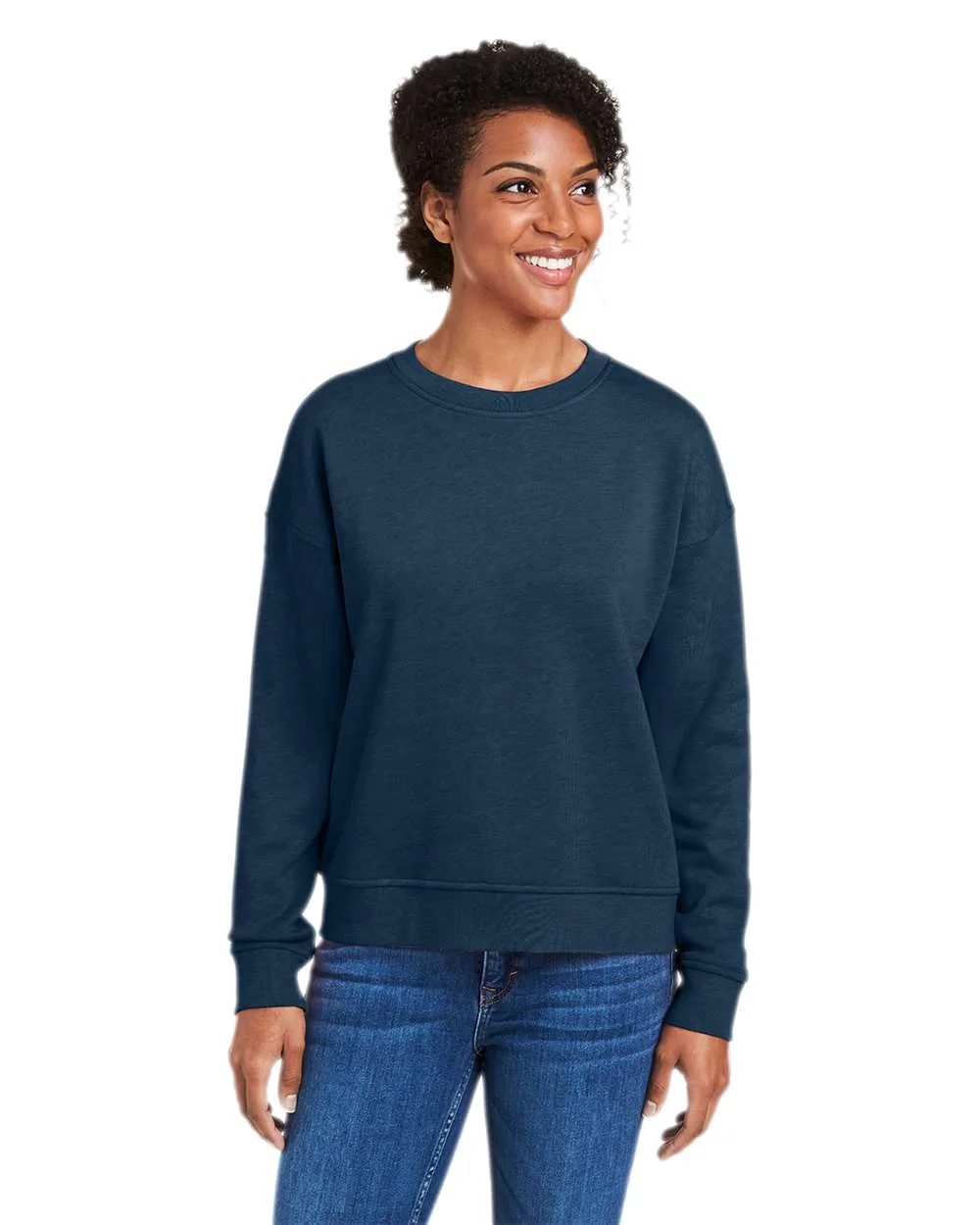 Navy Blue Blank Lifestyle View
