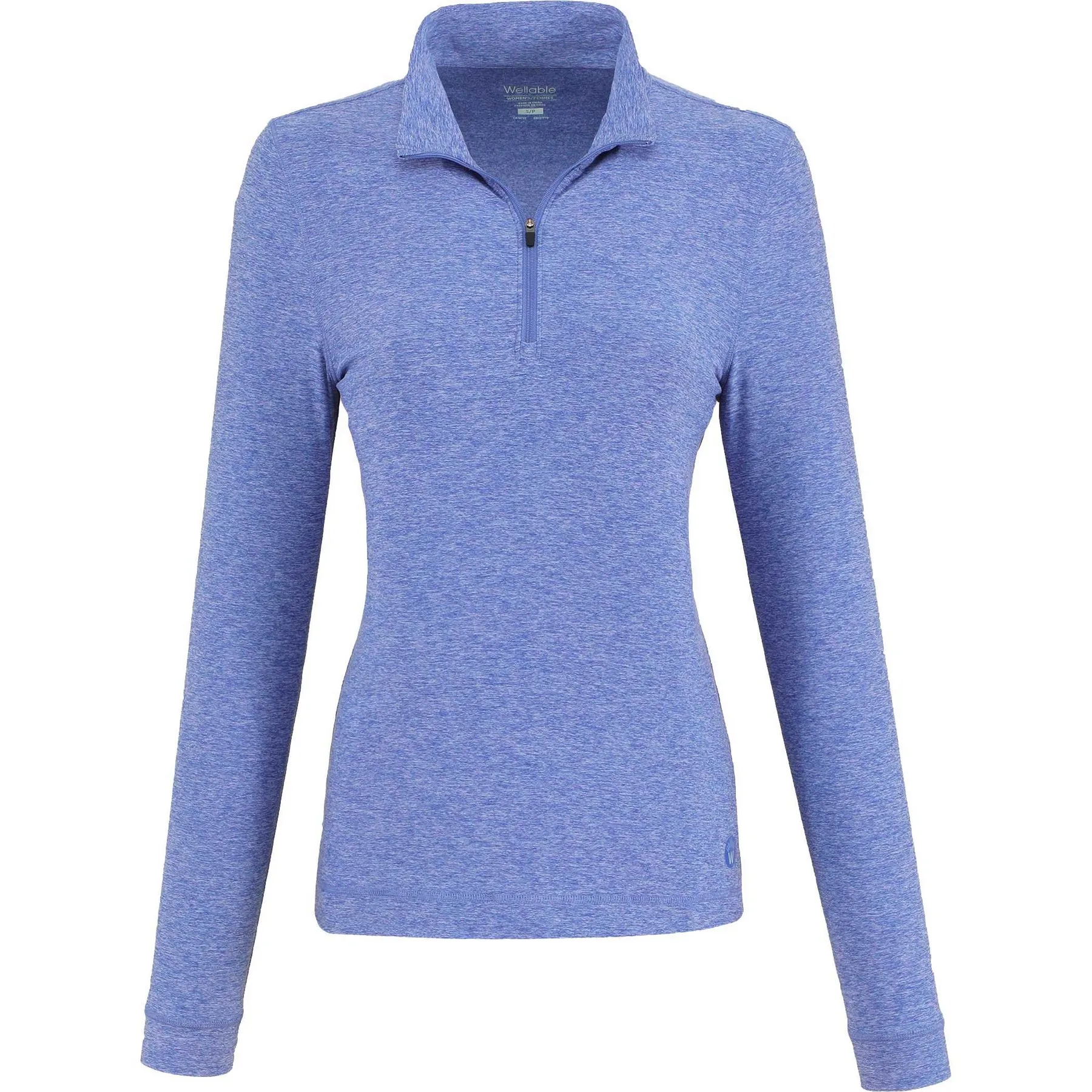 WELLABLE Women's Knit 1/4 Zip view 2