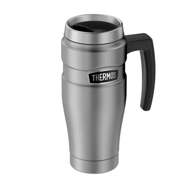 16 oz. Thermos® Stainless King™ Stainless Steel Travel Mug view 2