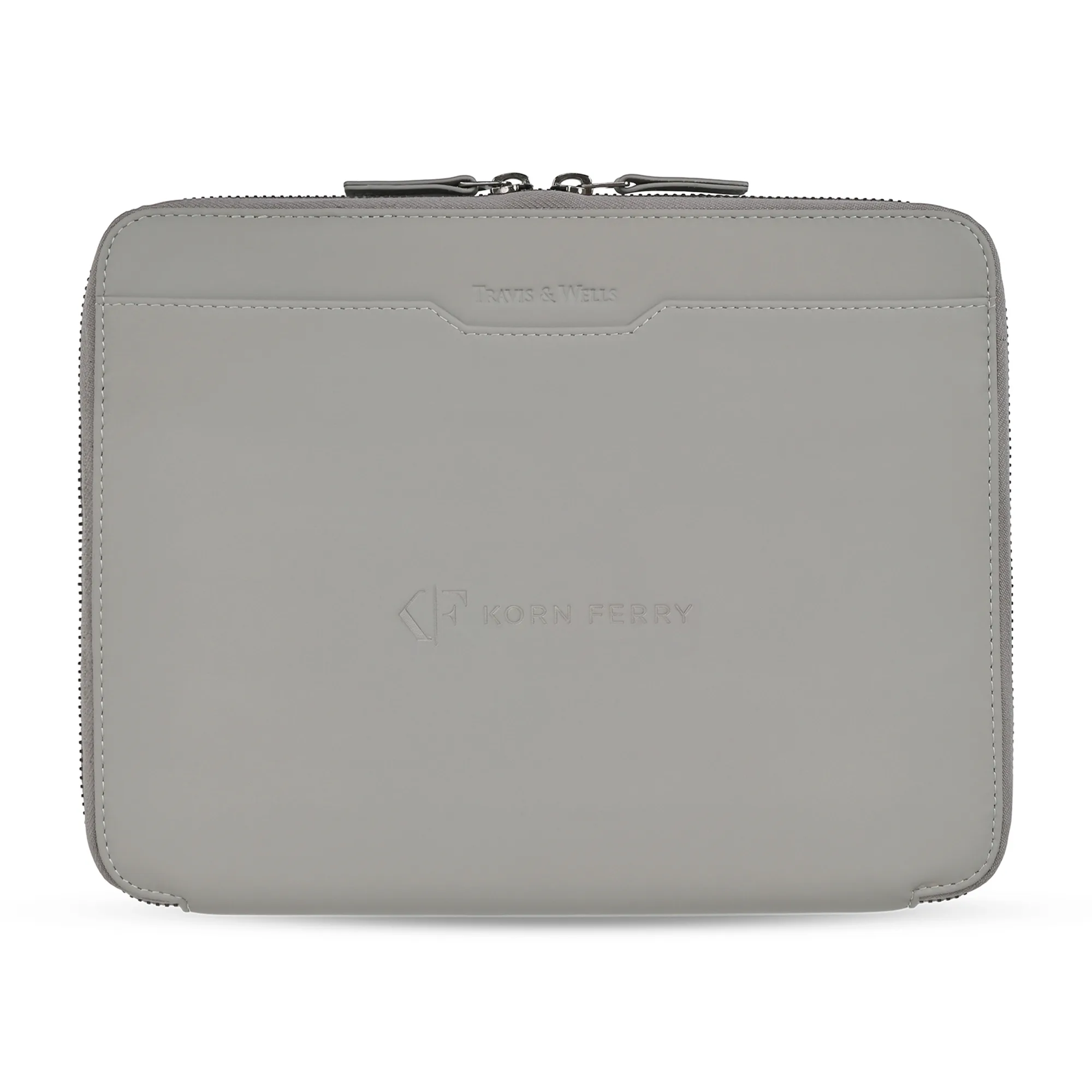 Travis & Wells® Envoy Executive Zipper Close Padfolio - Taupe