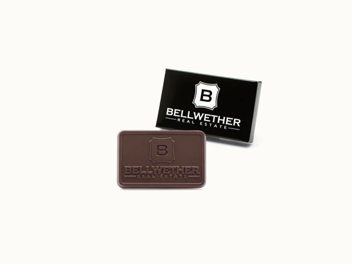 Totally Memorable Chocolate Business Card with Custom Packaging view 2
