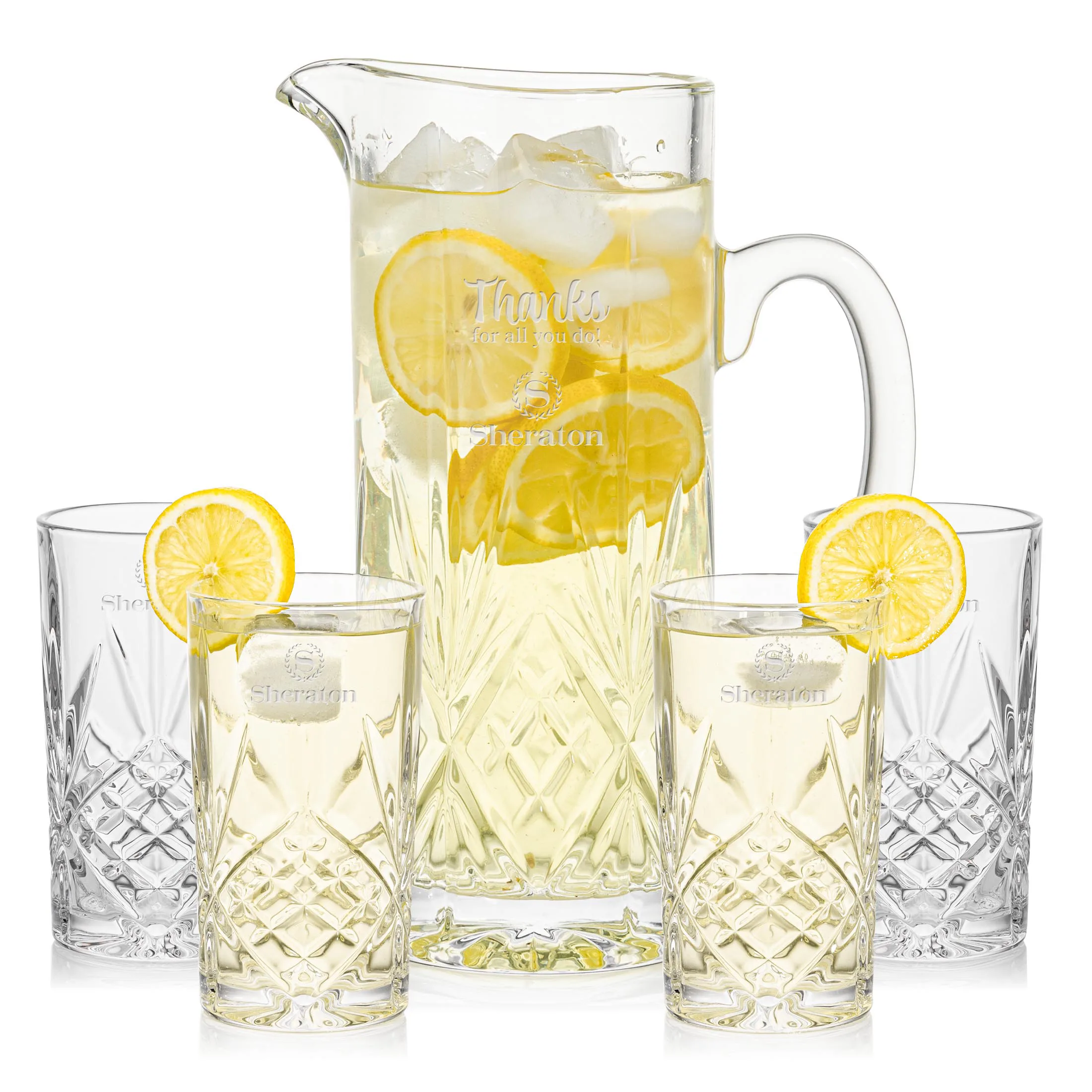 Pitcher & 4 Hiballs