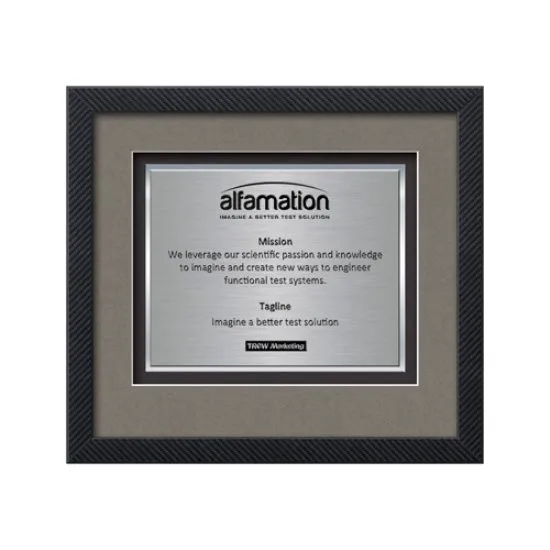 Primrose Certificate TexEtch - Carbon Fiber