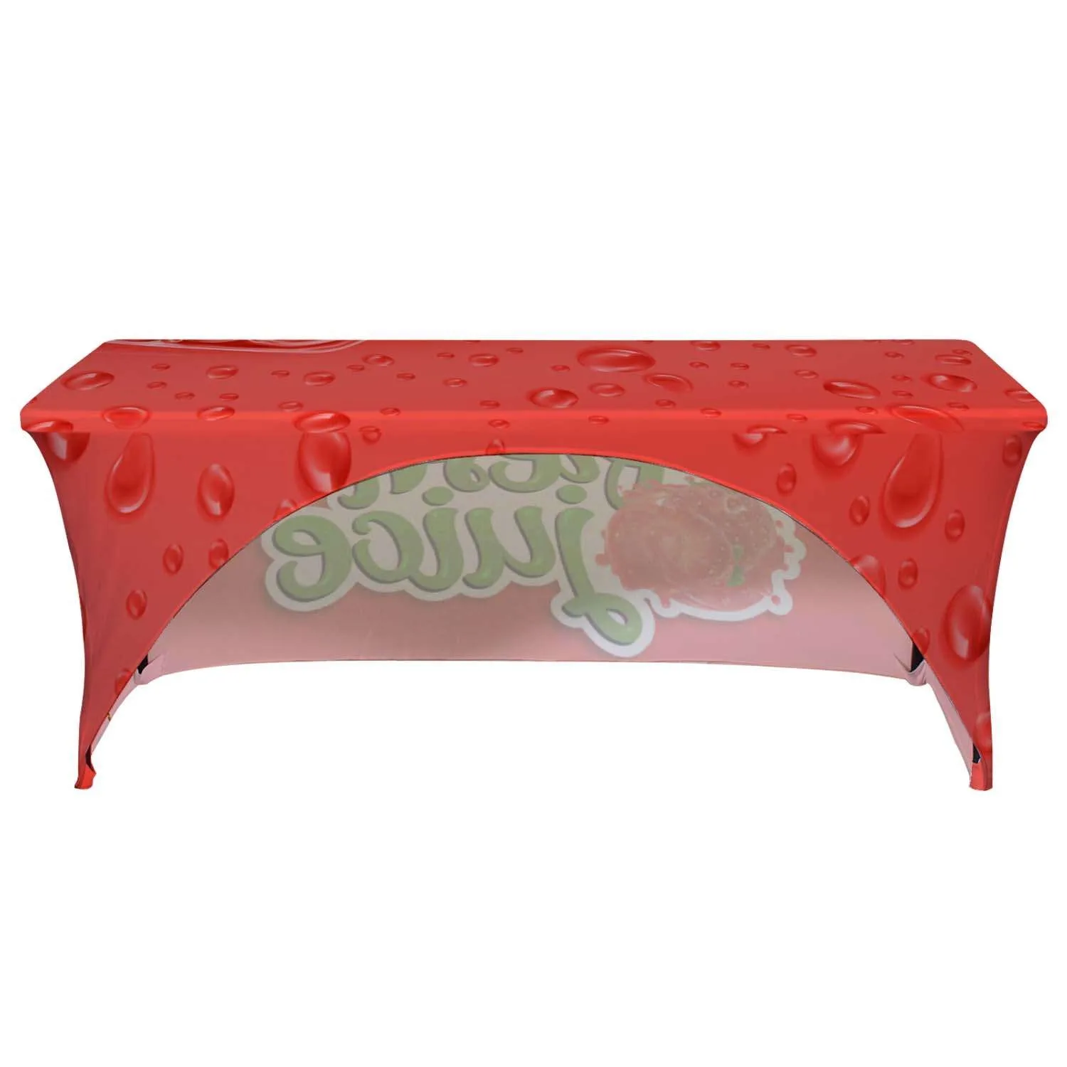 6' UltraFit Curve Table Throw (Full-Color Full Bleed) view 3