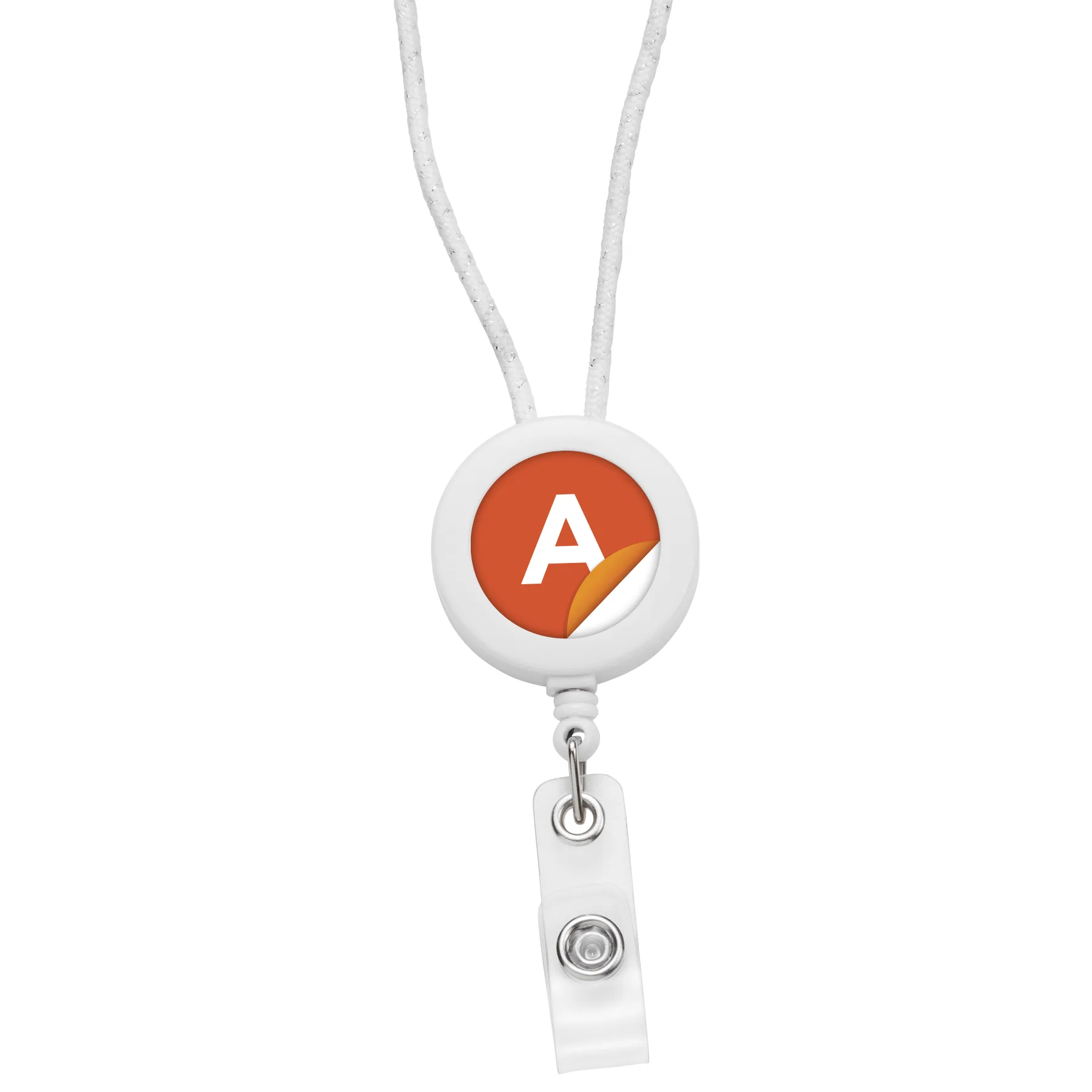 Roped Lanyard Badge Reel view 6