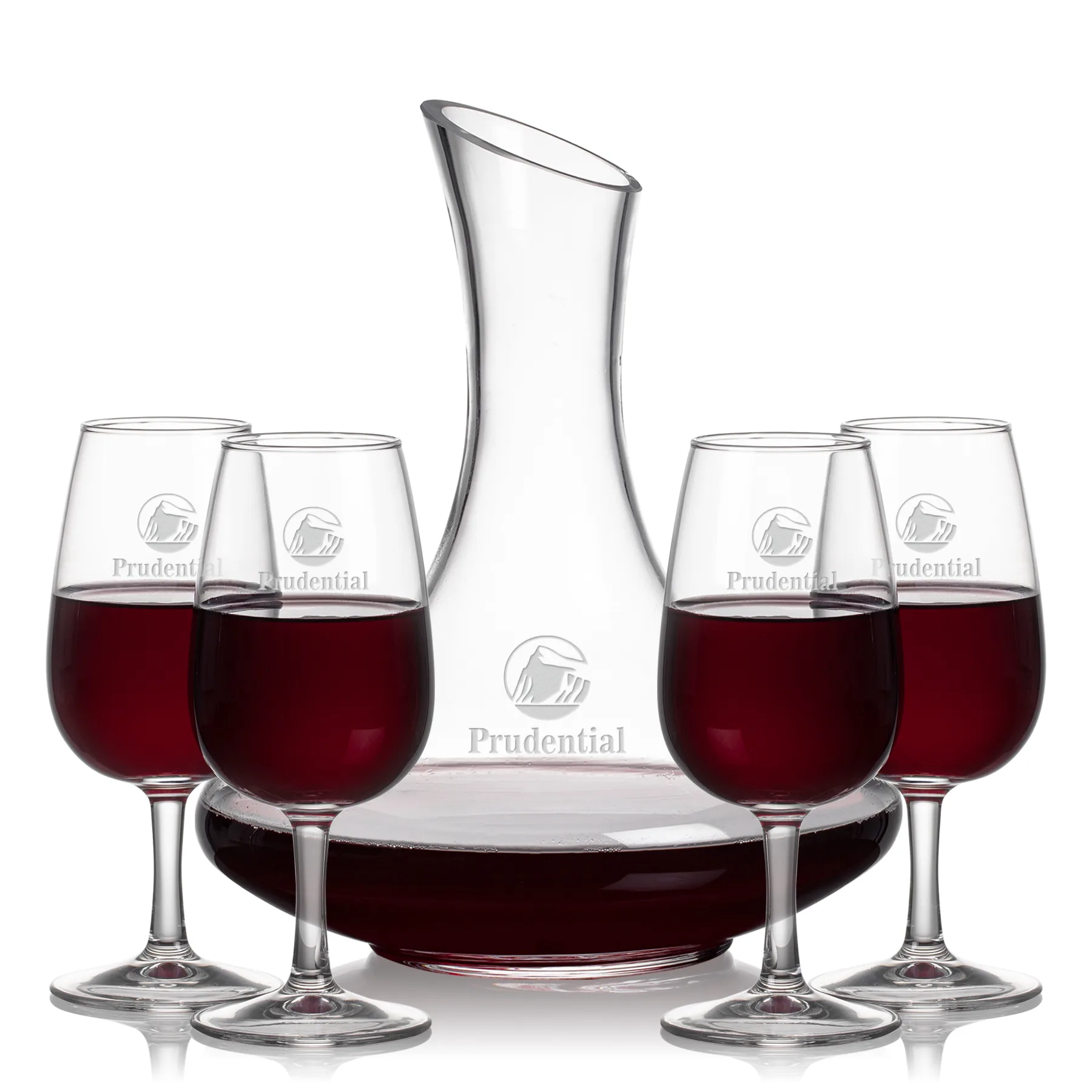 Carafe & 4 Wine