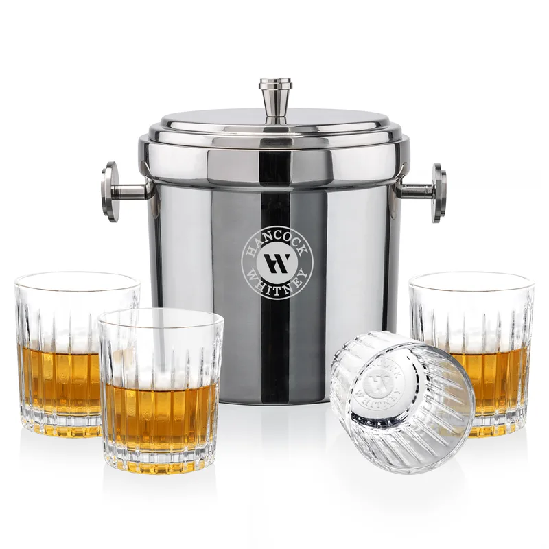 Ice Bucket OTR Set, Milano Bucket Set, Set of 5