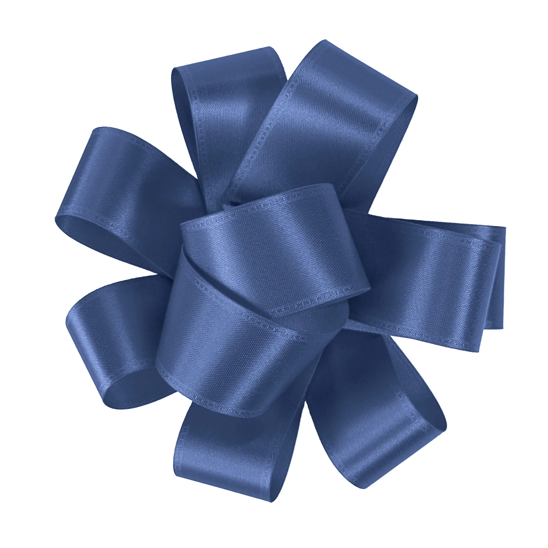 1" Badge Satin Bow - Foil Print view 2