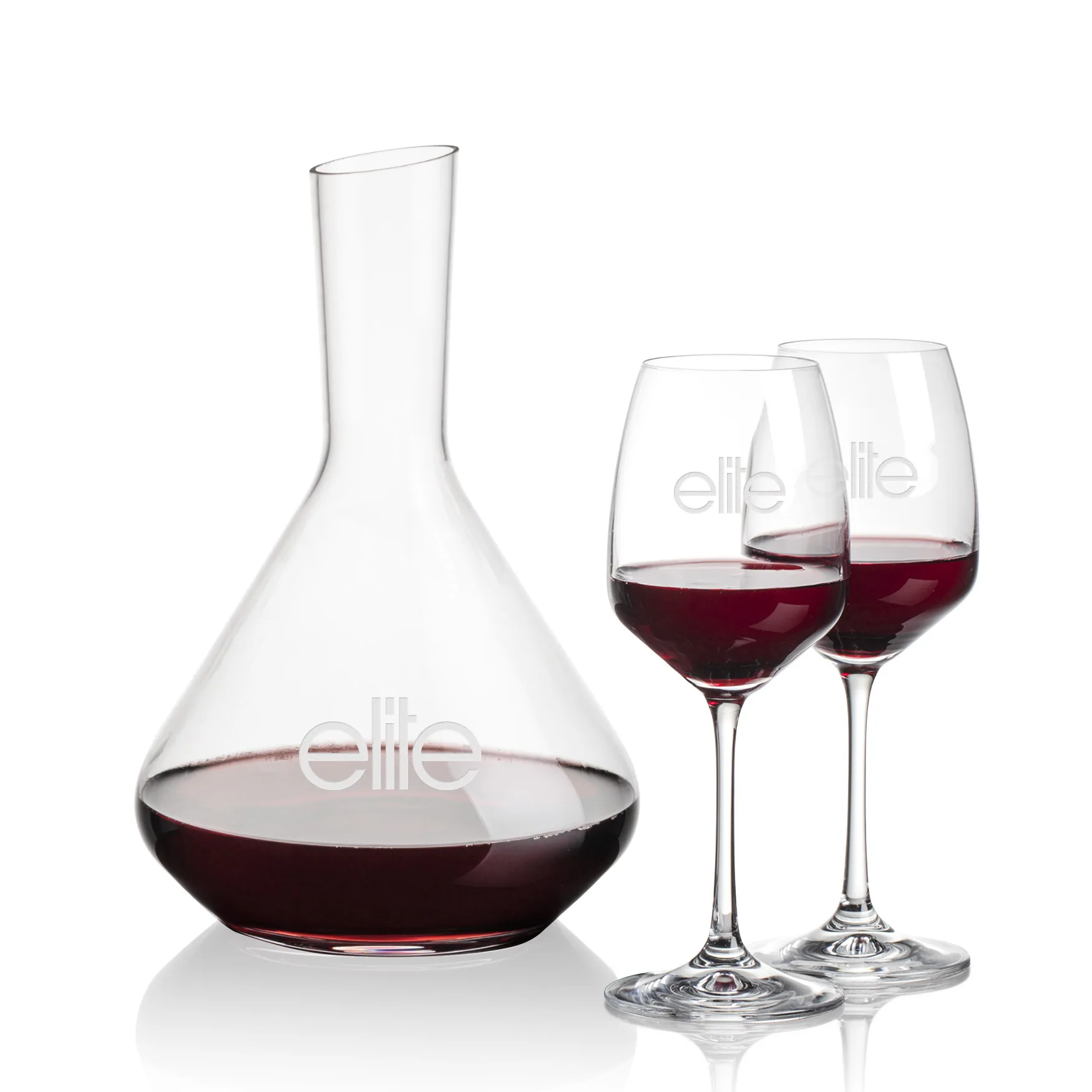 Carafe & 2 Wine
