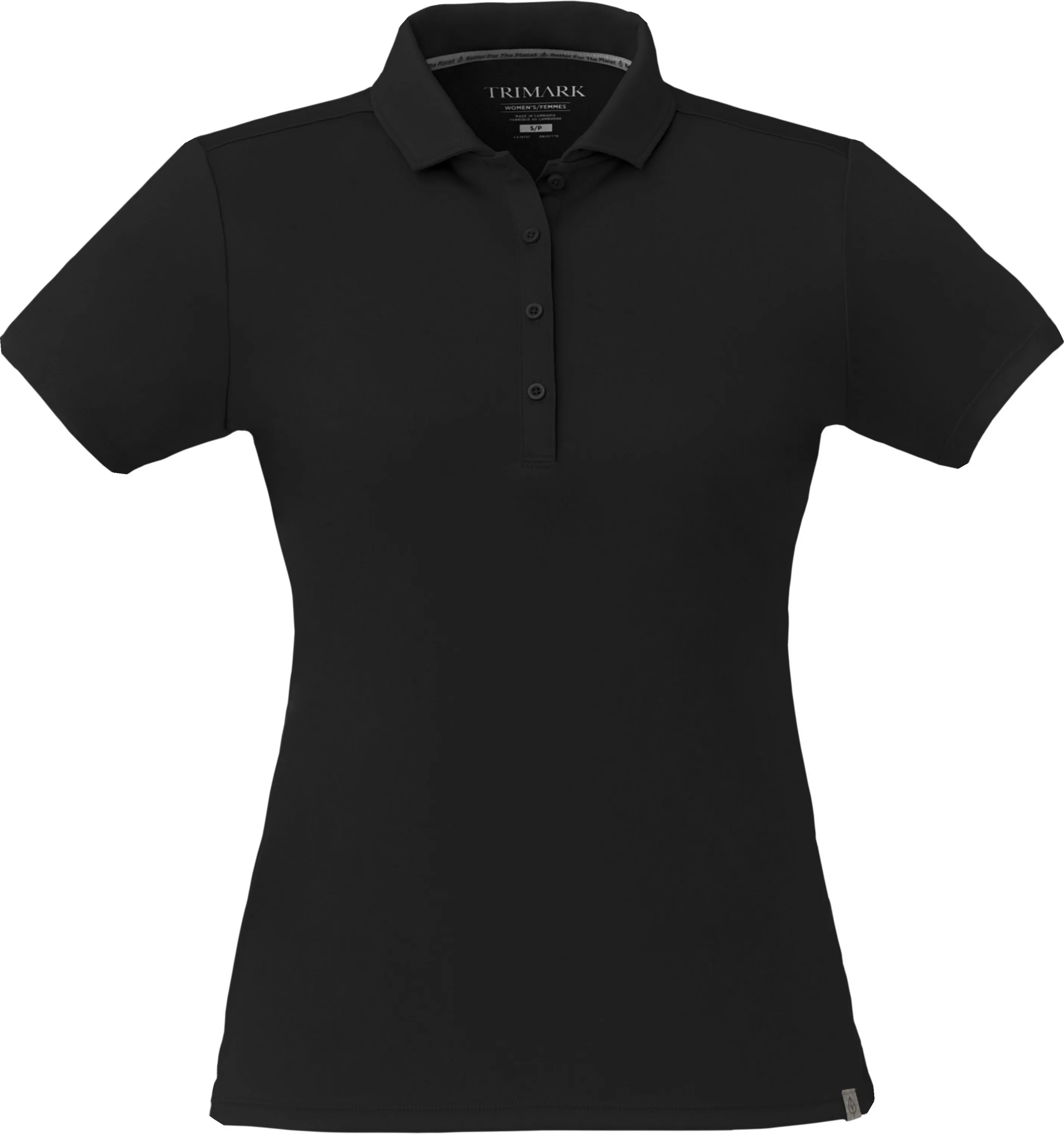 Women's EVANS Eco Short Sleeve Performance Polo view 2