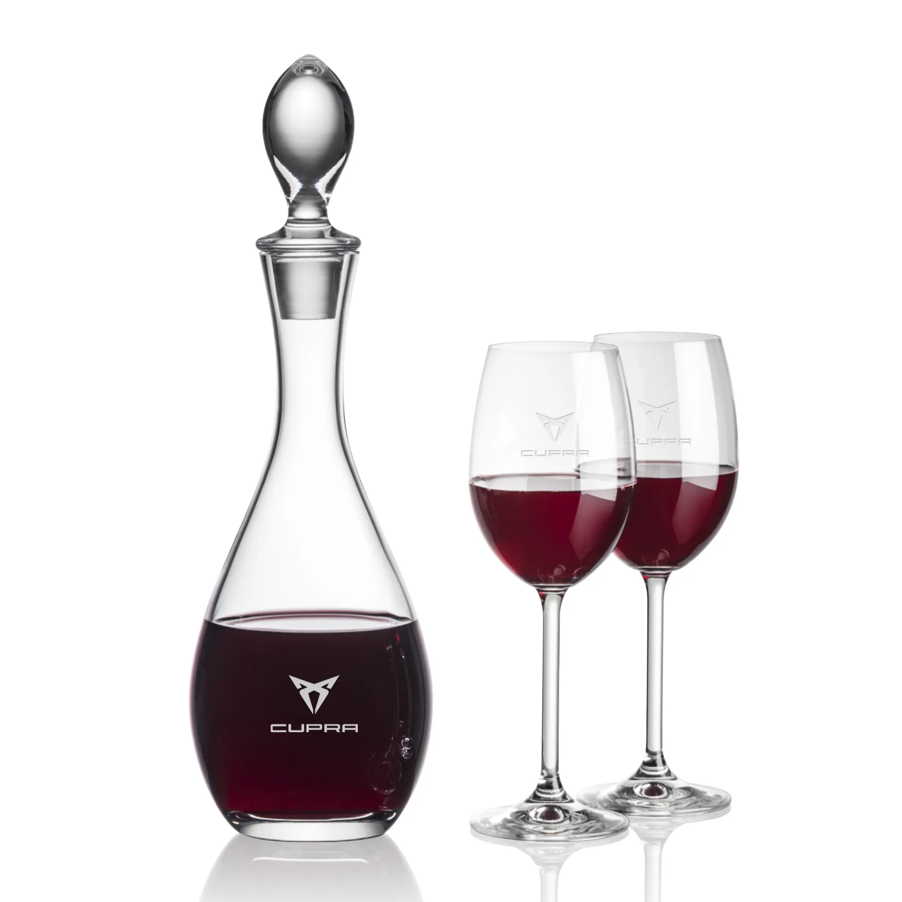 Decanter & 2 Wine