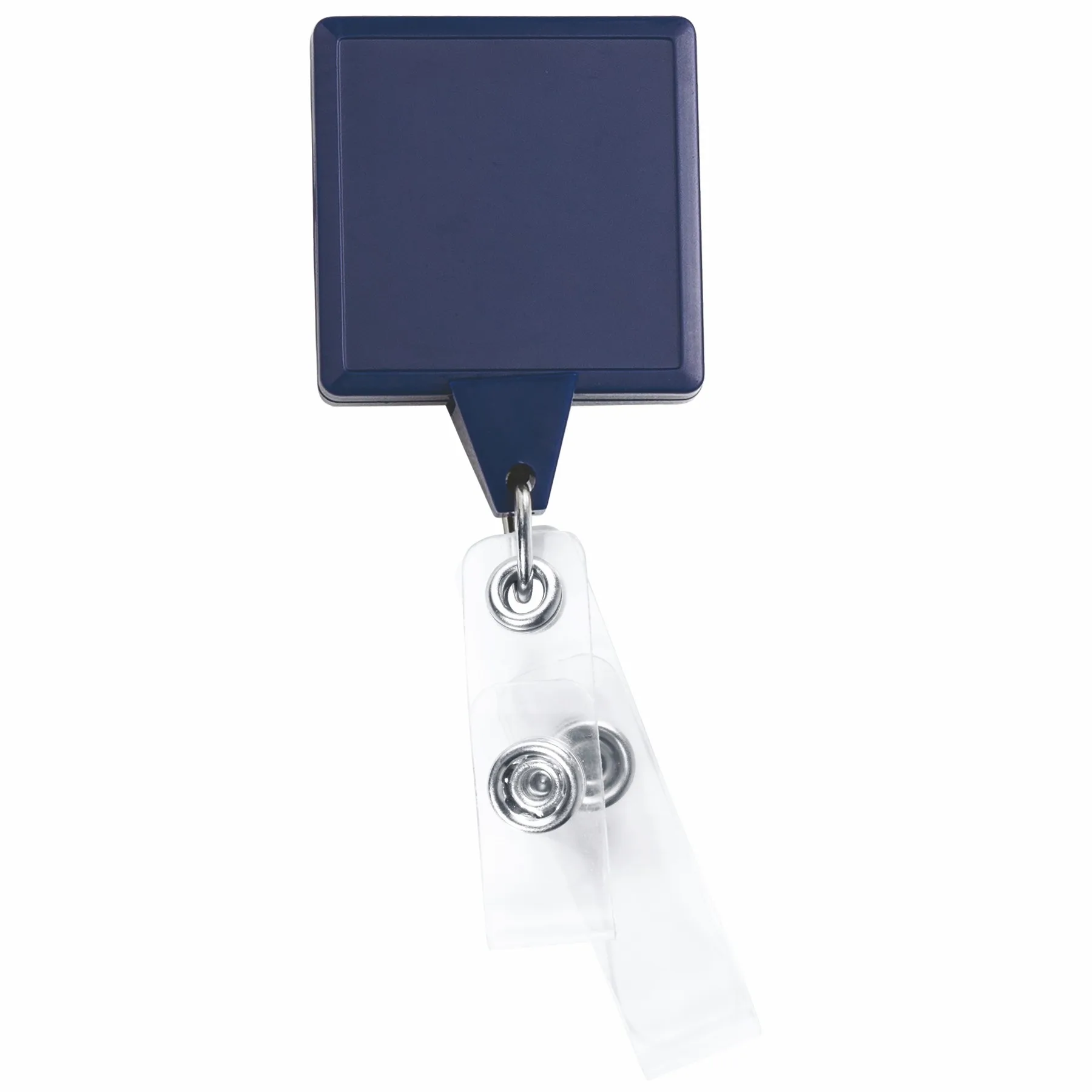 Anti-Microbial Square 2 Strap Retractable Badge Reel view 2