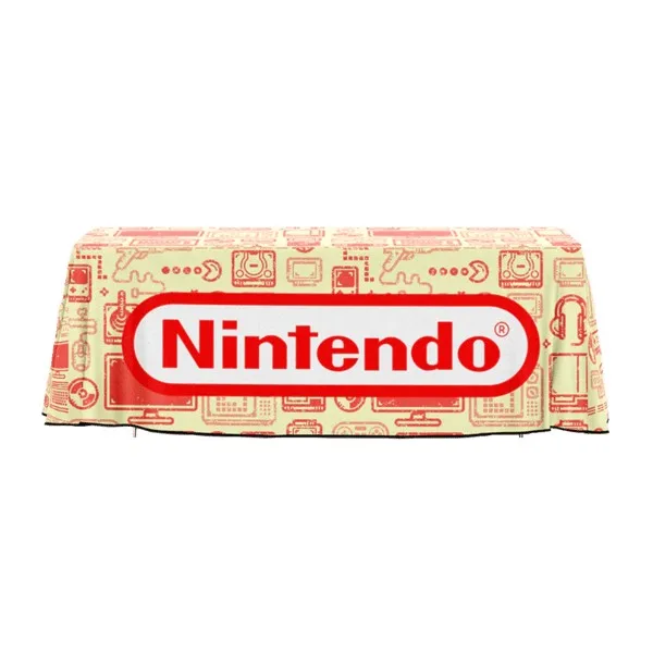 IMPORT 6' Full Color Drape Table Throw view 2