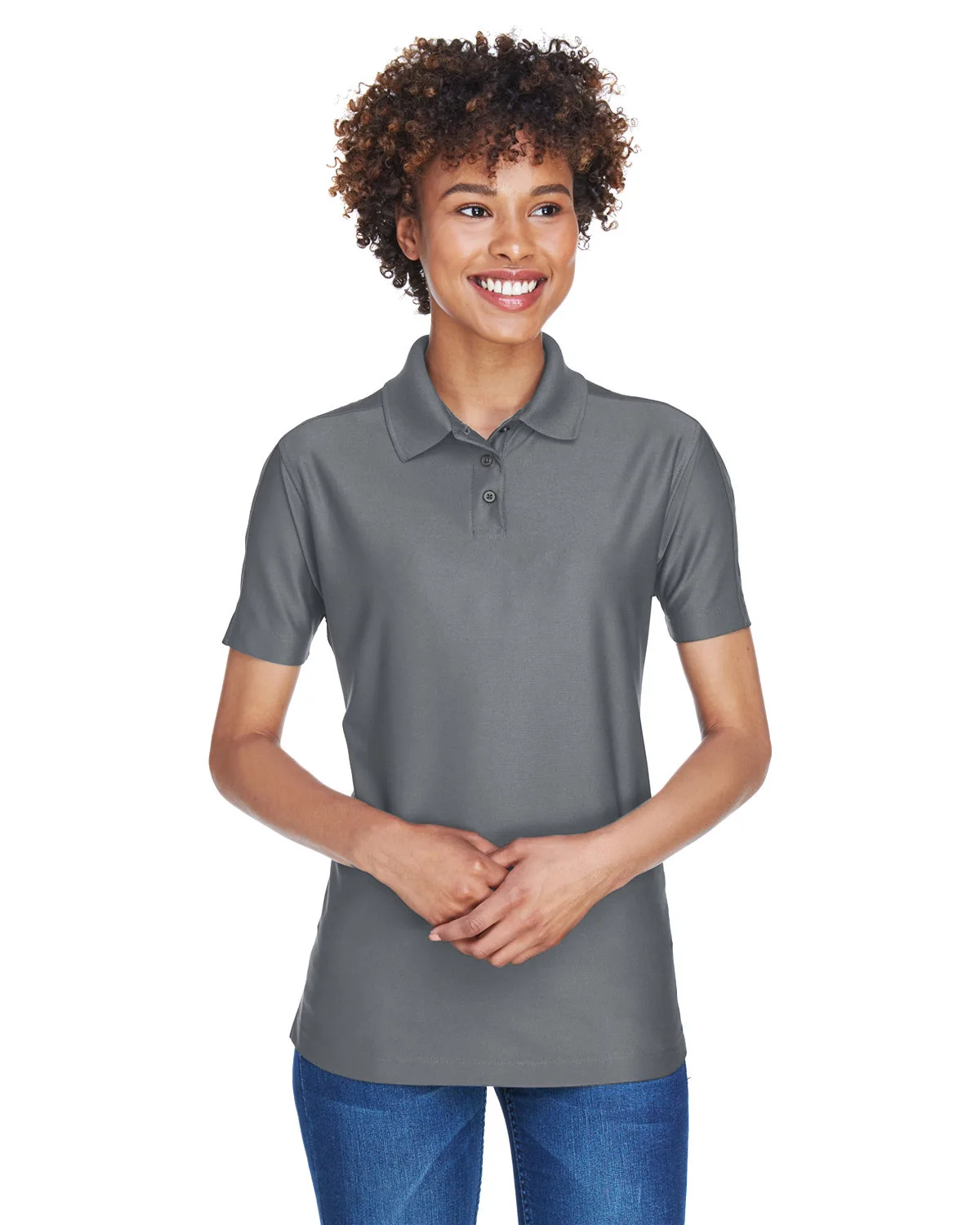ULTRACLUB Ladies' Cool & Dry Elite Performance Polo view 3