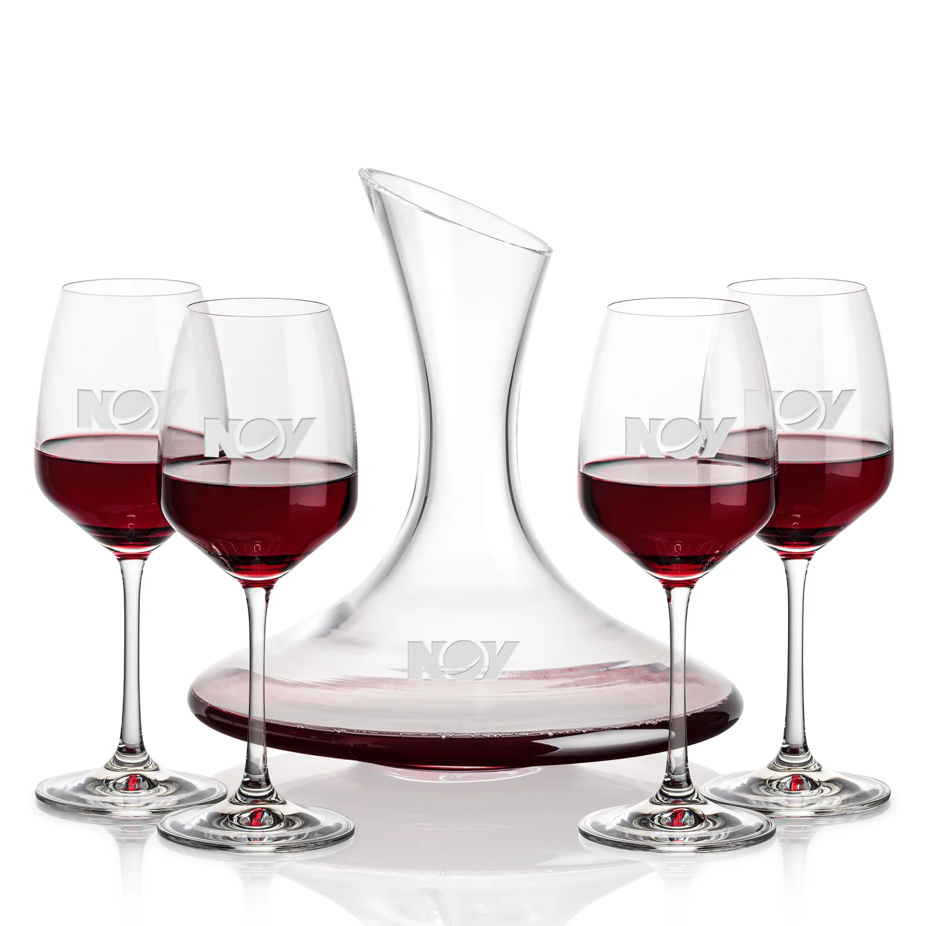 Carafe & 4 Wine