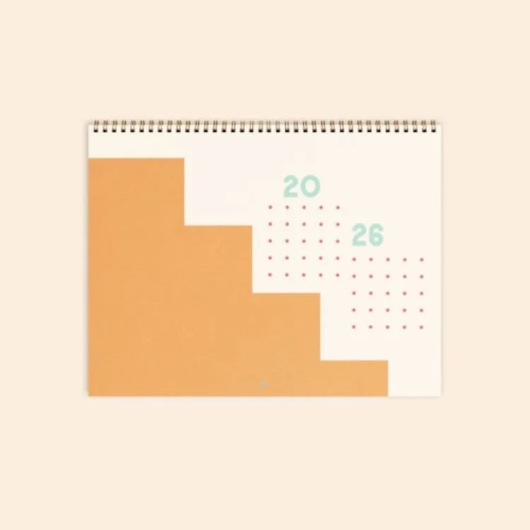 Calendar - Large - Horizontal - Text Weight With Color Guts view 4