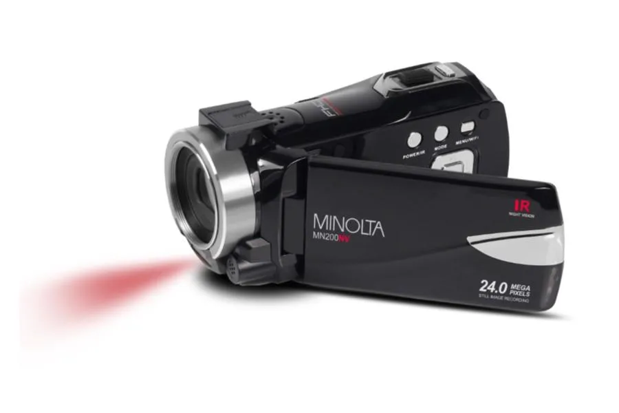 Minolta 1080P Full Hd Night Vision Wifi Camcorder