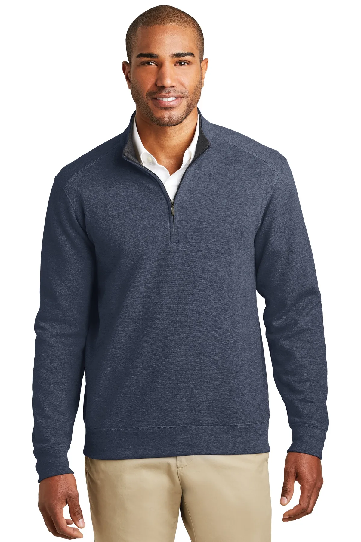 Port Authority® Interlock 1/4-Zip. view 2