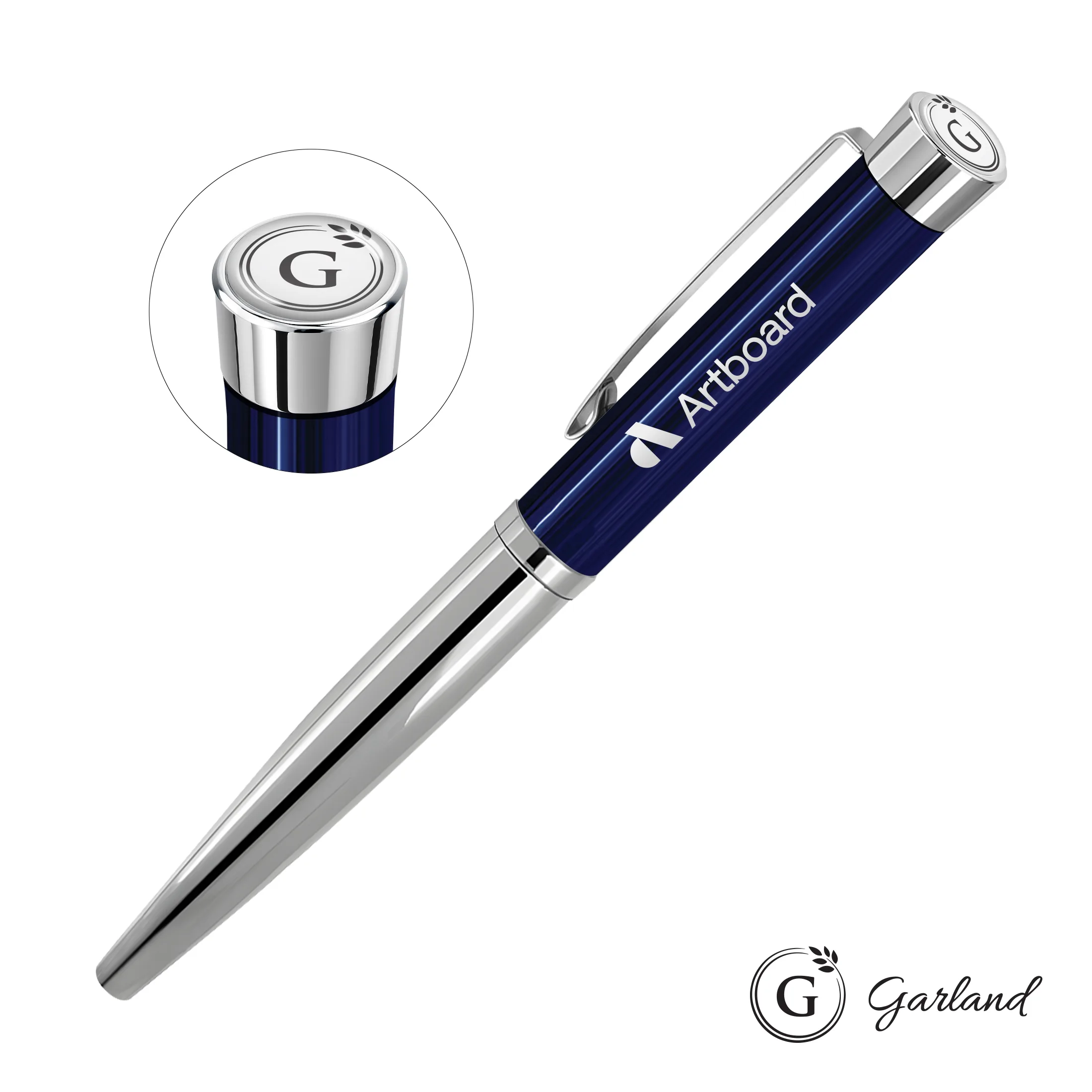 Navy Blue / Chrome