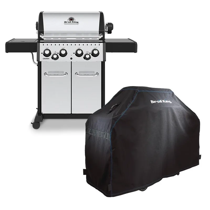Broil King Crown™ S 490 Lp Grill W/Cover - Made In Usa