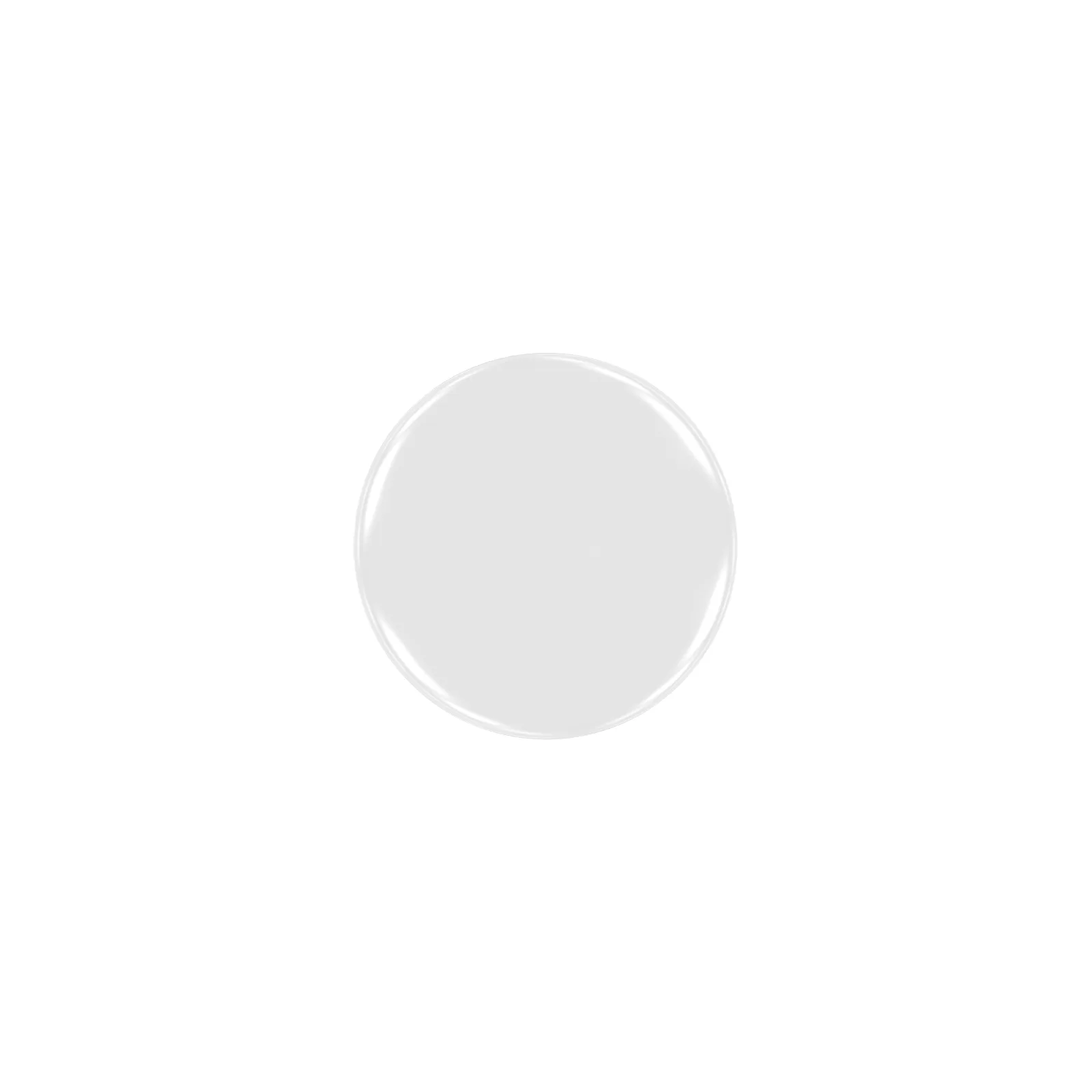 1 3/4" Round Flashing Button view 2