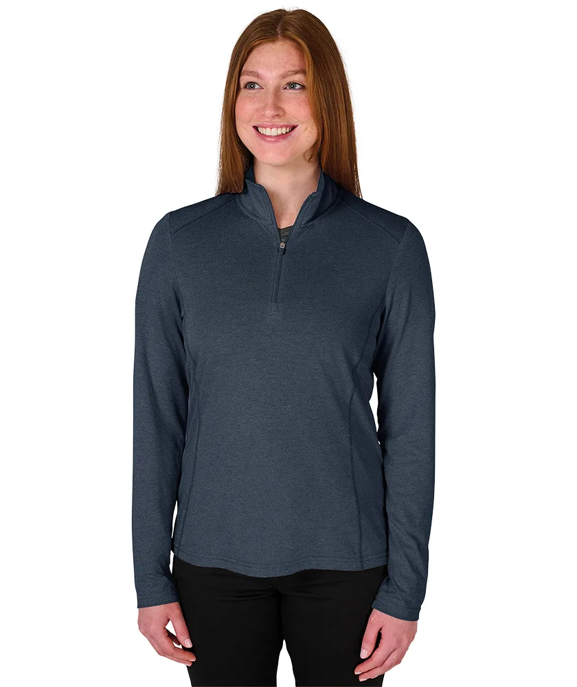 Women's Vista Tri-Blend Quarter Zip view 2