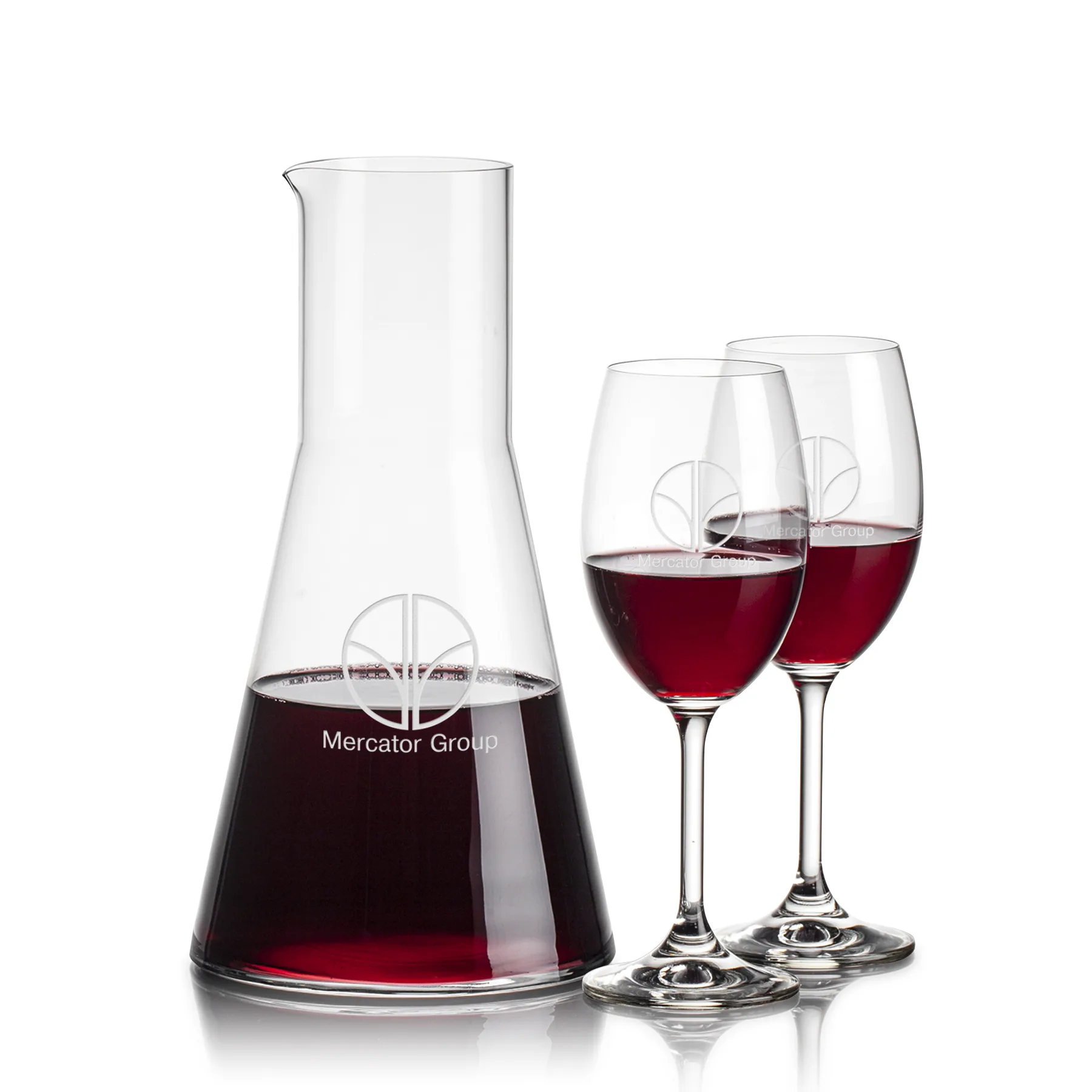 Stemmed Glass, Naples Wine Set, Carafe & 2 Wine