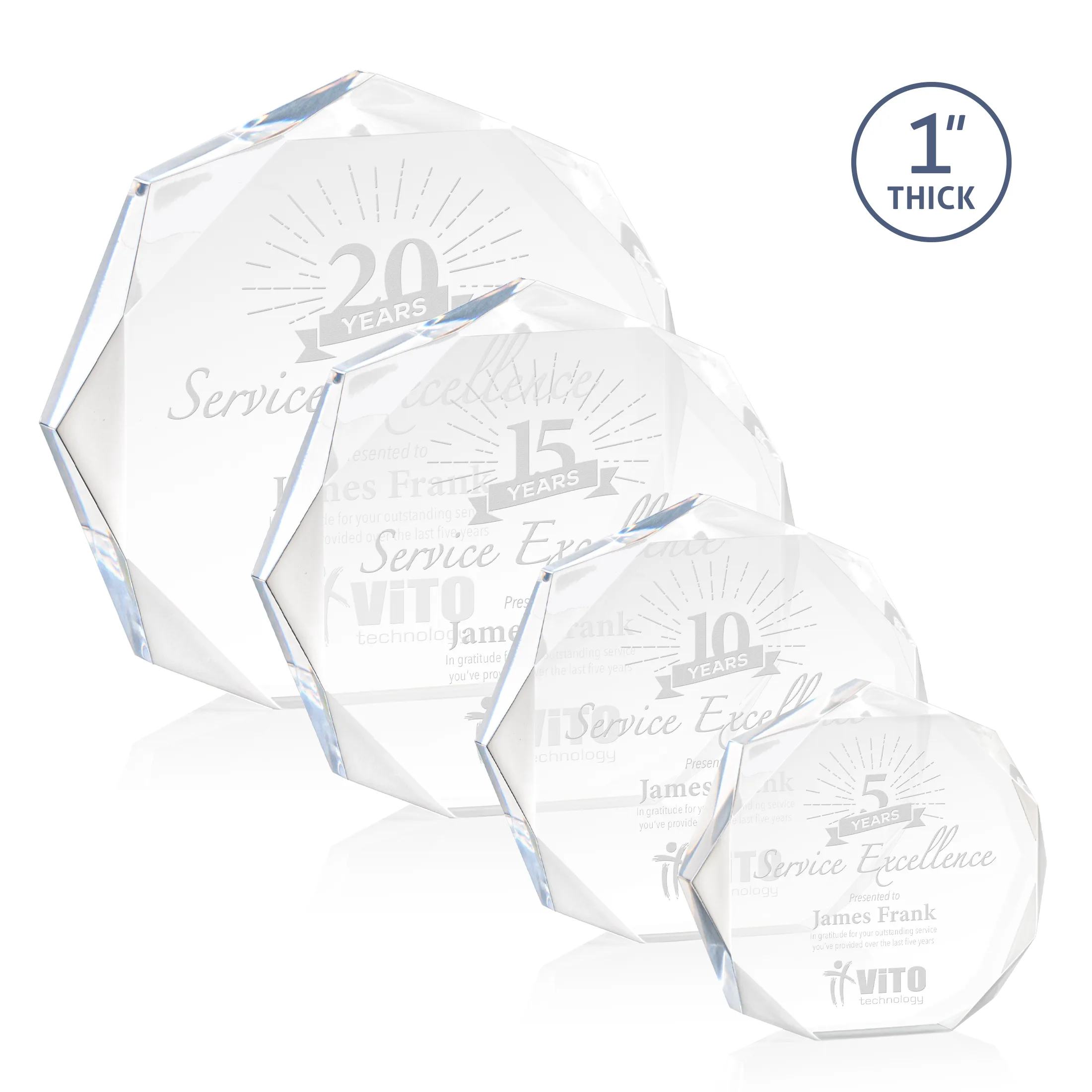 Laser Engraving, Clear