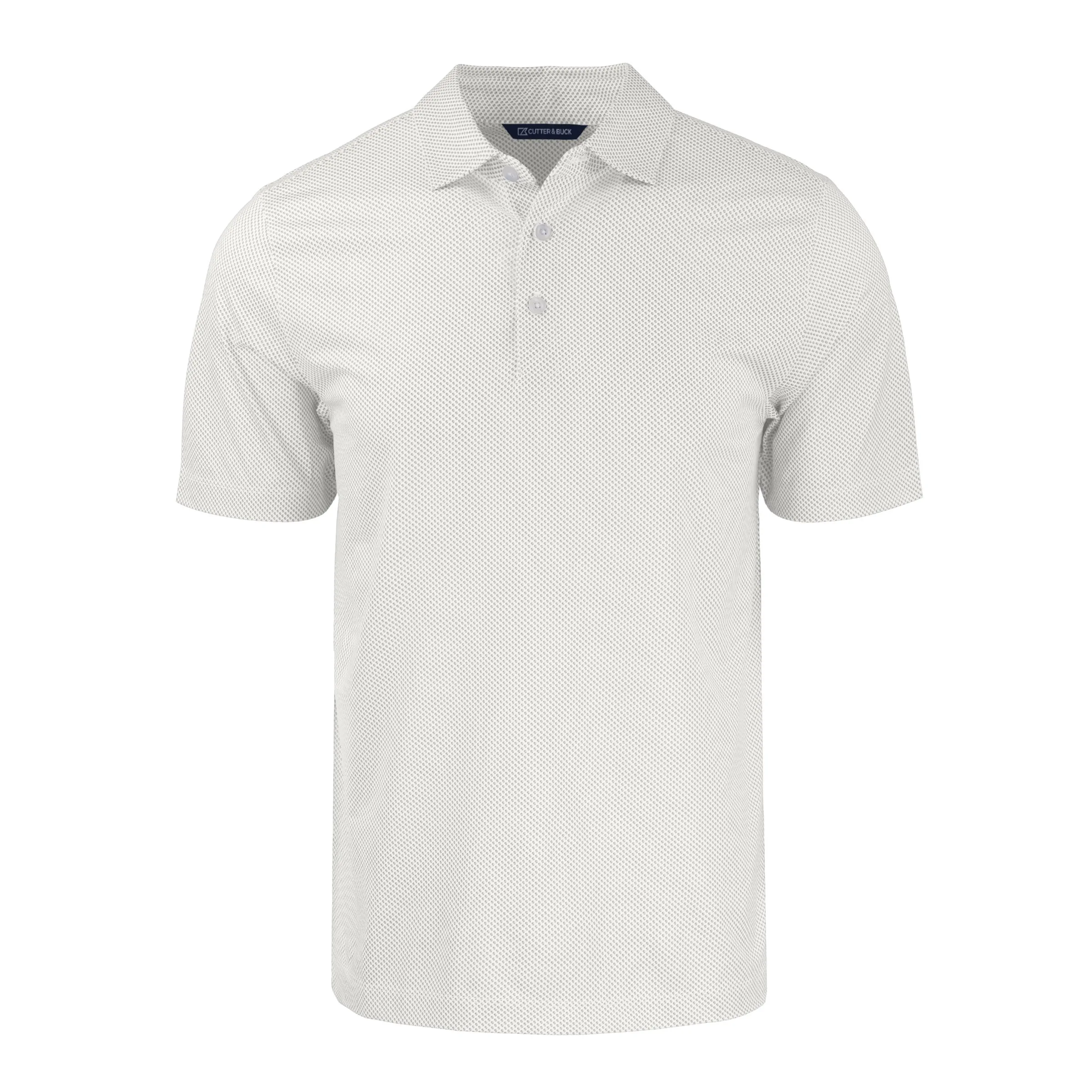 Cutter & Buck Pike Eco Symmetry Print Stretch Recycled Mens Polo view 6