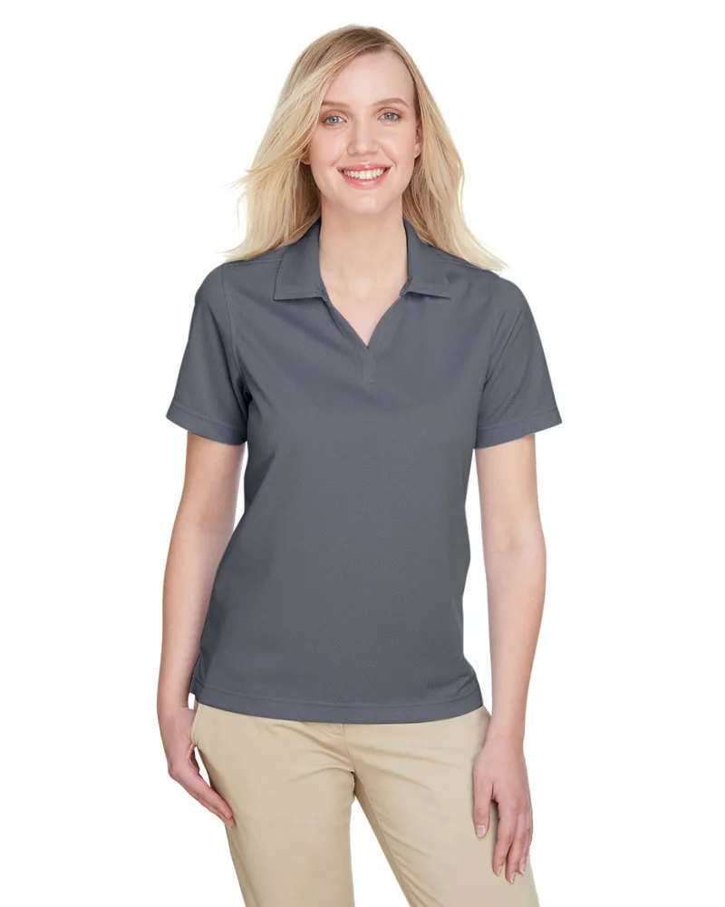 ULTRACLUB Ladies' Cavalry Twill Performance Polo