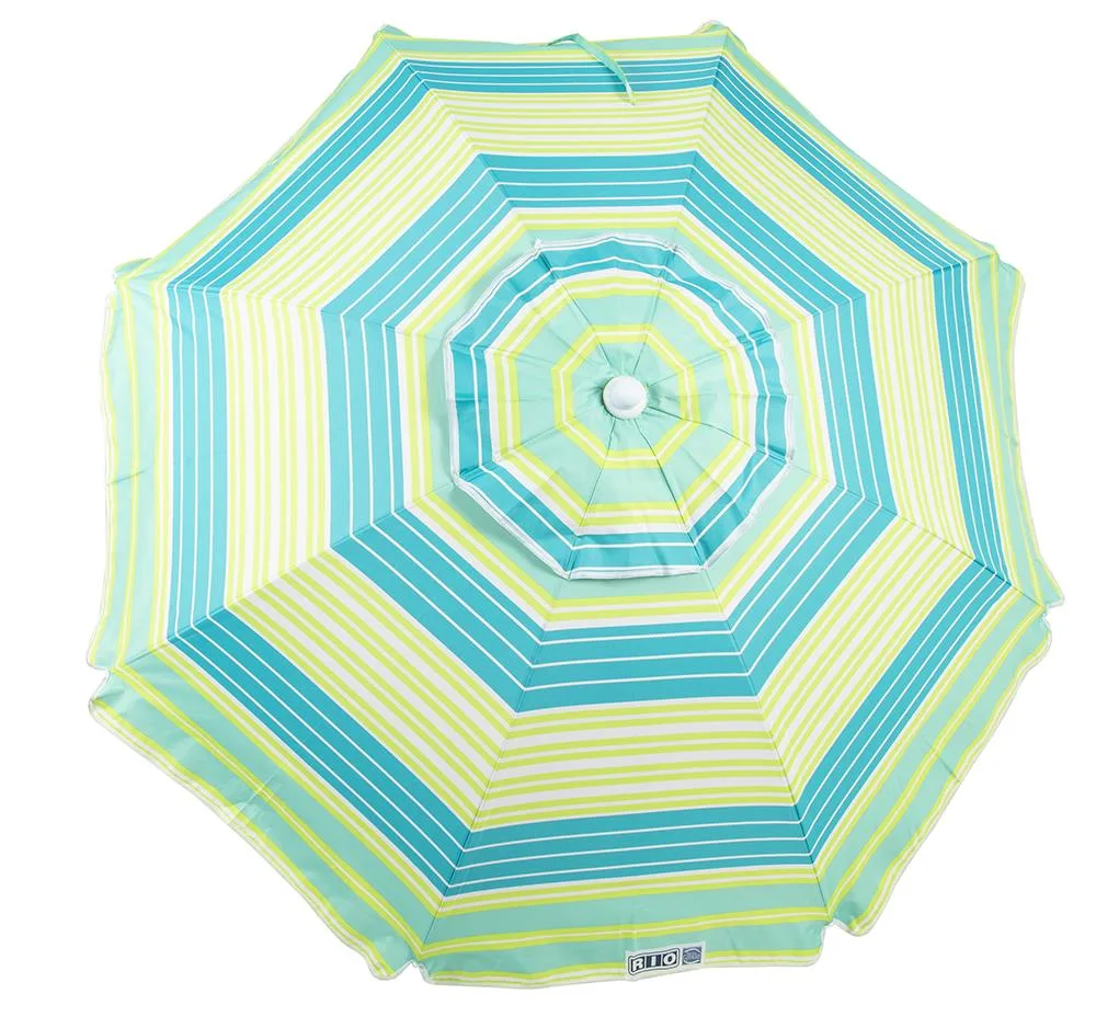 Rio Beach Umbrella w/Integrated Sand Anchor Size 6'