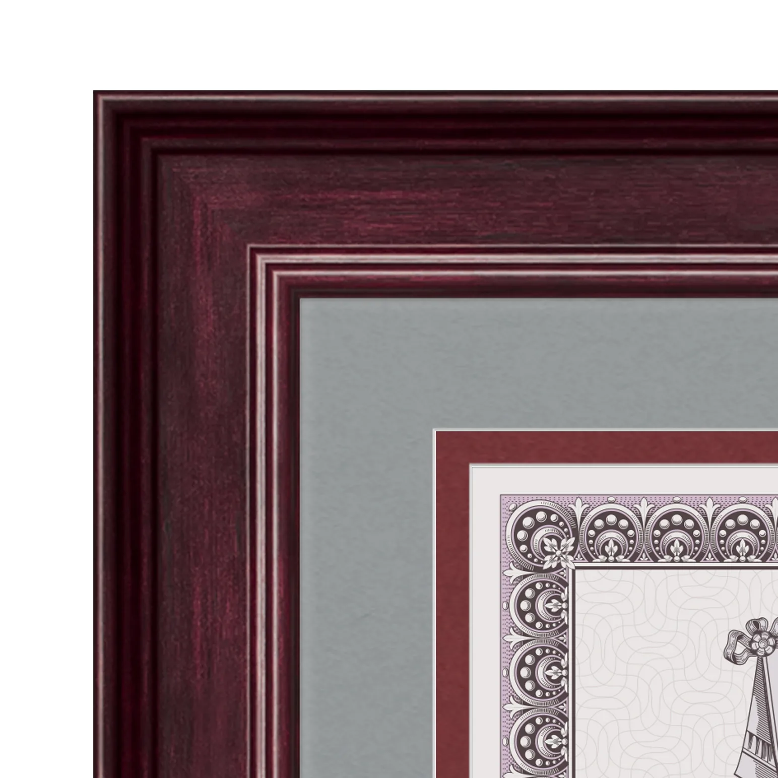 Corner Mahogany