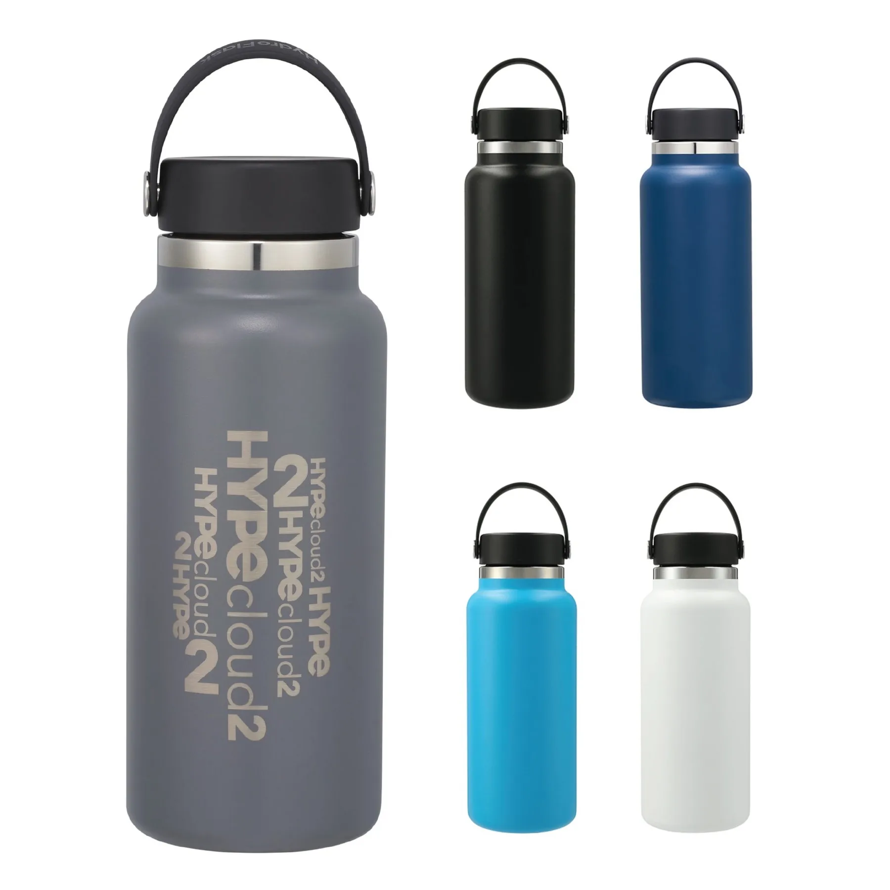 Hydro Flask® Wide Mouth 32oz Bottle with Flex Cap view 2
