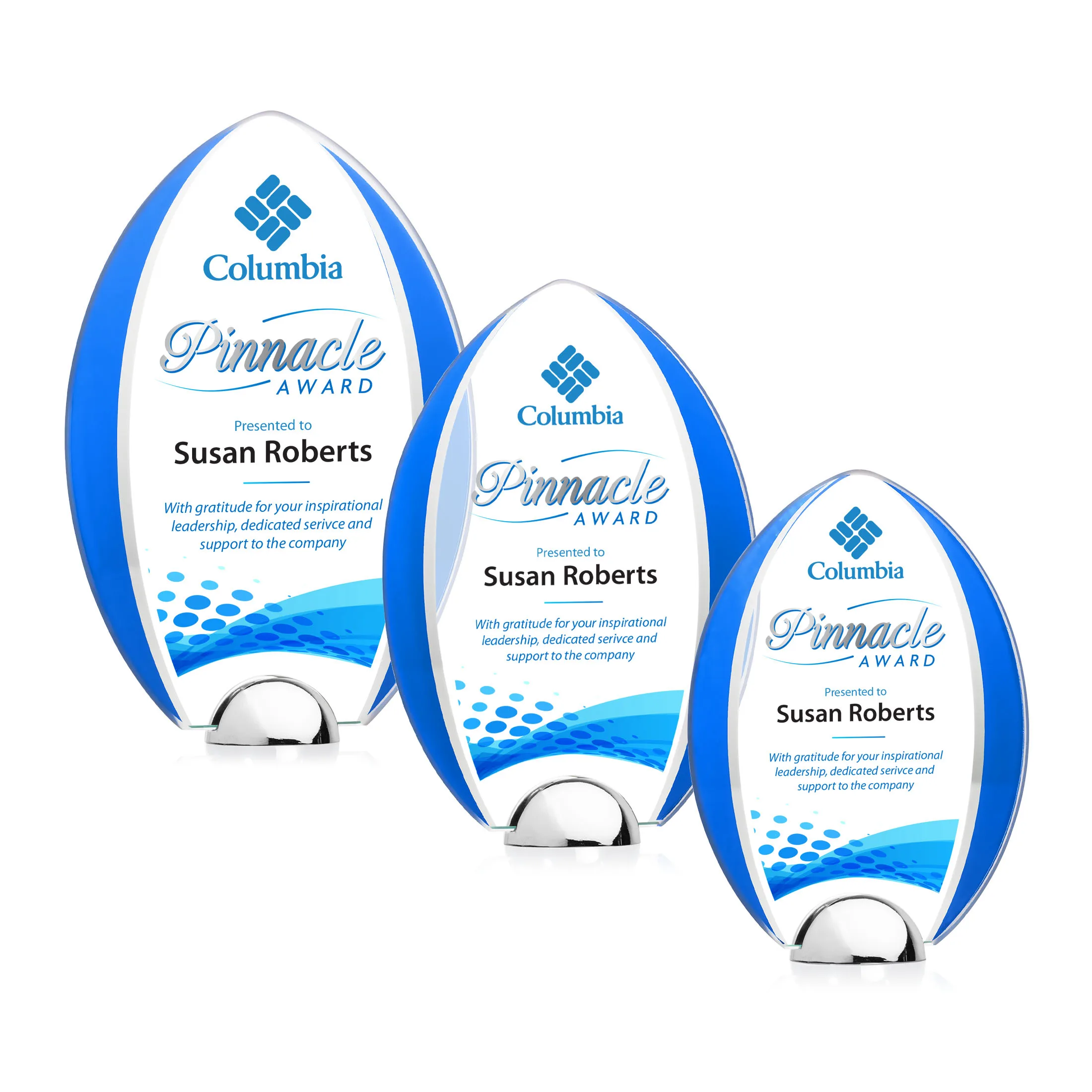 VividPrint™, Blue, Chrome