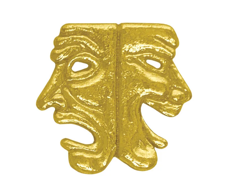 Drama Chenille Lapel Pin