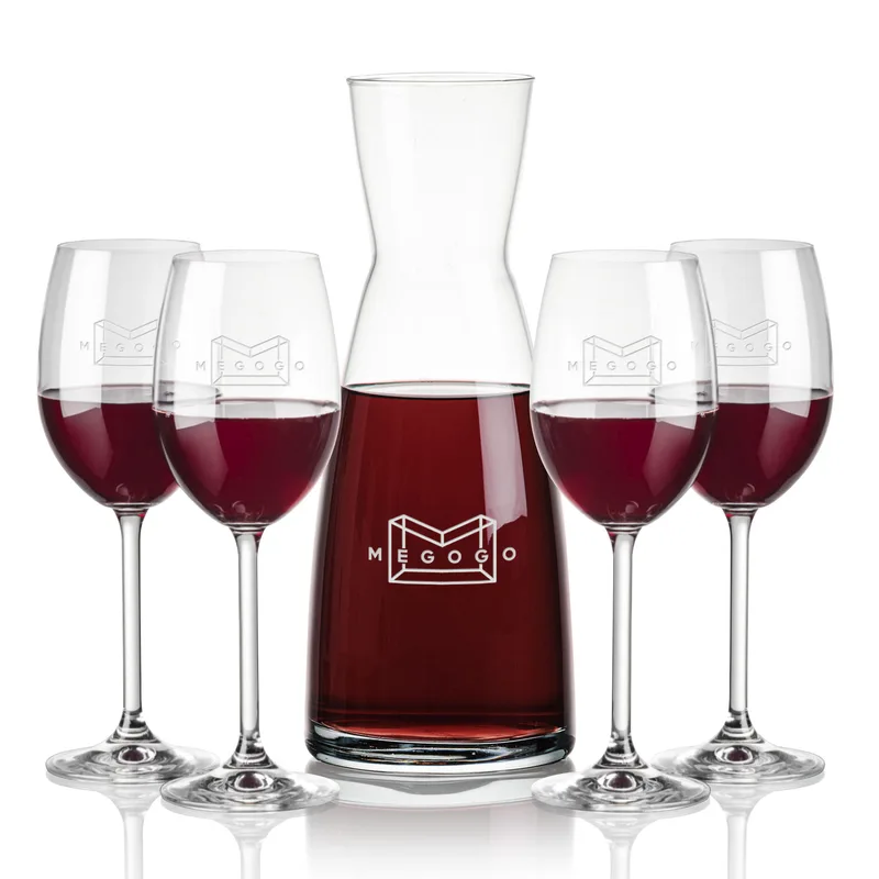 Carafe & 4 Wine