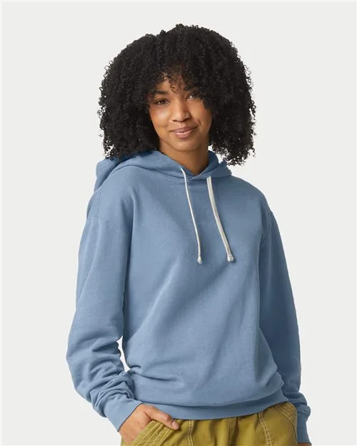 Comfort Colors® Unisex Garment-Dyed Lightweight Fleece Hooded Sweatshirt