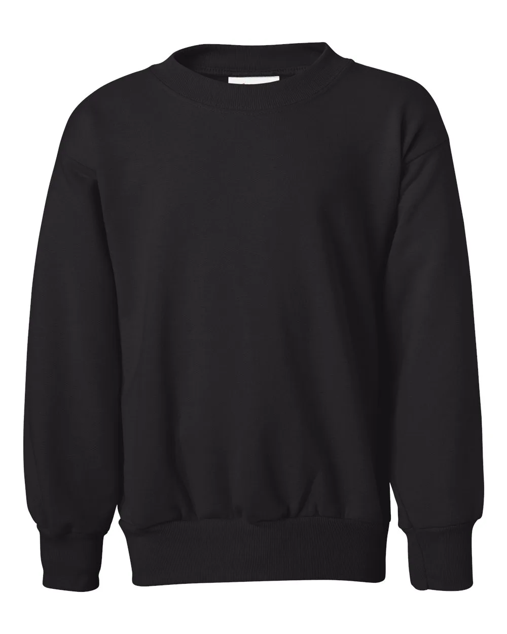 Hanes® Youth EcoSmart® Crewneck Sweatshirt view 2