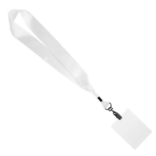 1 1/2" Dye-Sublimated Satin Ribbon Lanyard with 3" x 4" ID Badge view 3