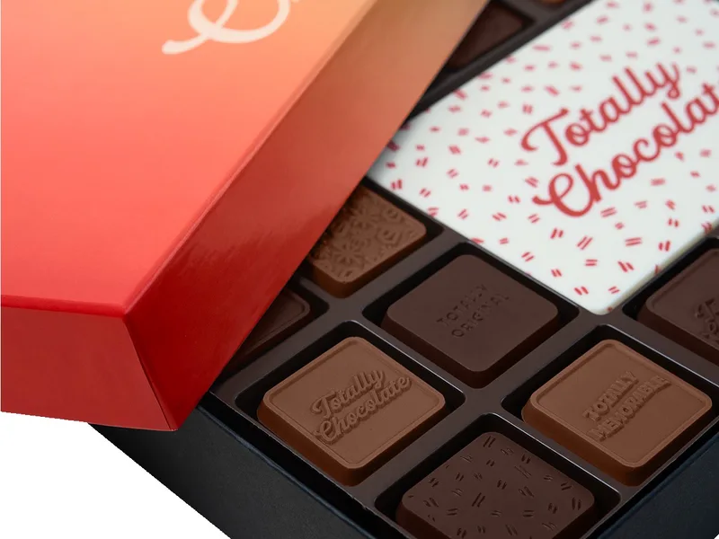 90-Piece Grand Chocolate Gift Set with Luxury Custom Packaging