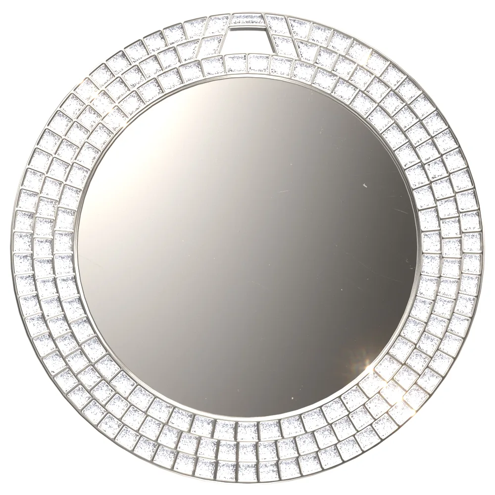 Vibraprint® Bright White GEM Insert Medallion (2-3/4") view 3